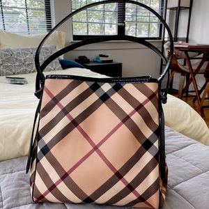 Burberry Nova Check Shoulder Bag